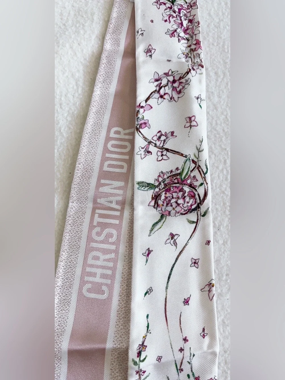 Dior Jardin D’hiver Mitzah Silk Scarf